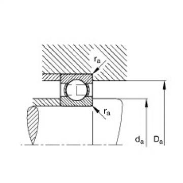 FAG Deep groove ball bearings - 16010