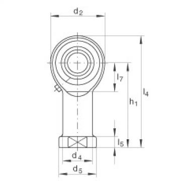 FAG Rod ends - GIKR20-PB