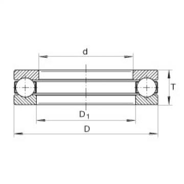 FAG Axial deep groove ball bearings - 2920