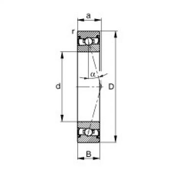 FAG Spindle bearings - HSS71910-C-T-P4S