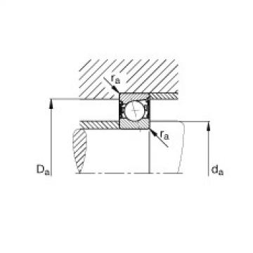 FAG Spindle bearings - B7005-E-2RSD-T-P4S