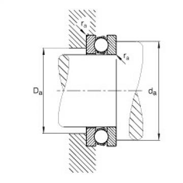 FAG Axial deep groove ball bearings - 51312