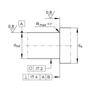 FAG Axial angular contact ball bearings - 7602025-2RS-TVP