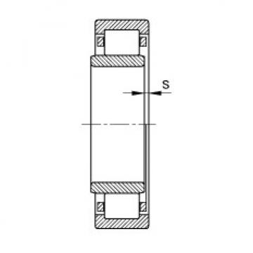 FAG Cylindrical roller bearings - NU319-E-XL-TVP2