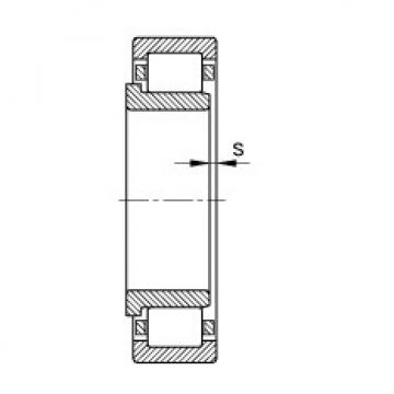 FAG Cylindrical roller bearings - NJ2220-E-XL-TVP2