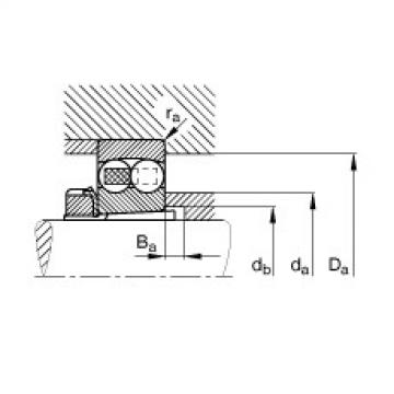 FAG Self-aligning ball bearings - 1313-K-TVH-C3 + H313