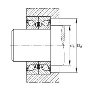 FAG Axial angular contact ball bearings - BSB3572-2Z-SU