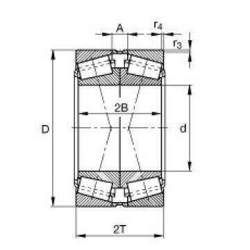 FAG Tapered roller bearings - 31313-XL-DF-A120-160