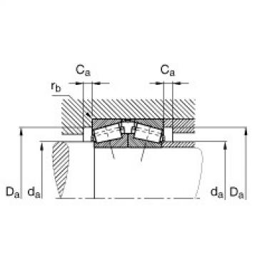 FAG Tapered roller bearings - 30222-A-DF-A220-280