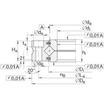 FAG Crossed roller bearings - XV50