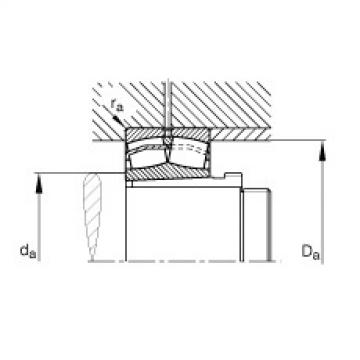 FAG Spherical roller bearings - 22226-E1-XL-K + AHX3126