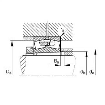 FAG Spherical roller bearings - 231/500-BEA-XL-K-MB1 + H31/500-HG