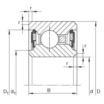 FAG Thin section bearings - CSCU065-2RS