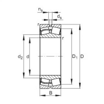 FAG Spherical roller bearings - 24176-BE-XL