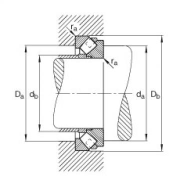 FAG Axial spherical roller bearings - 29388-E1-XL-MB