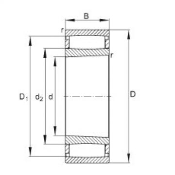 FAG Toroidal roller bearings - C4192-XL-K30-M1B