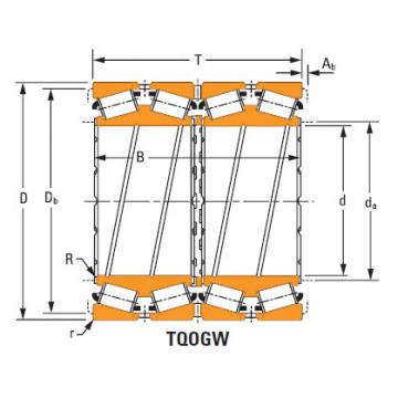 nP419087 nP501430 Four-row tapered roller Bearings