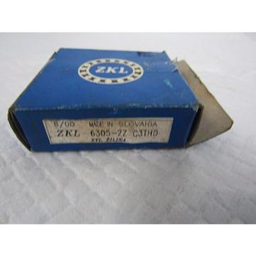 ZKL SINGLE ROW BALL BEARING 6305-2Z