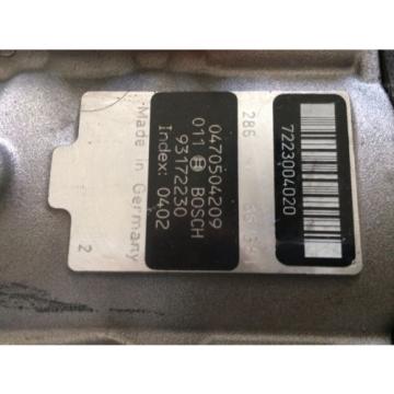 Diesel Fuel Injection Pump Bosch 0470504209 Vaxhall Astra