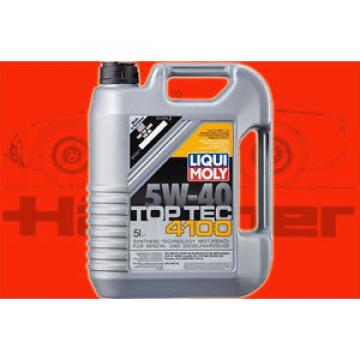 5 Liter Kanister 1L=7 19 € Liqui Moly Motorenöl Top Tec 4100 5W40 5W-40 5 W 40