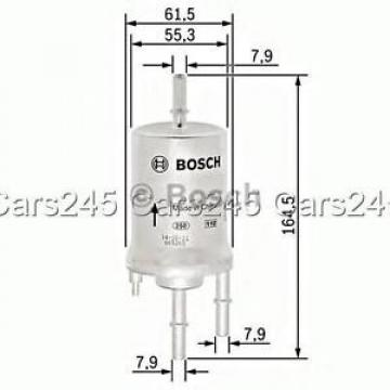 BOSCH Fuel Filter Petrol Injection Fits SEAT Leon VW Golf Mk6 5K1 1.4-2.0L 05-