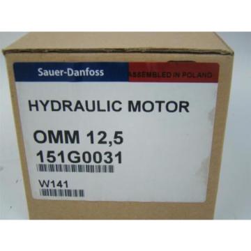 SAUER DANFOSS HYDRAULIC MOTOR OMM 12 5  .63 SHAFT 151G0031