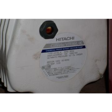 Hitachi CuteVac VR16L-K Chemical Proof Direct Drive Rotary Vacuum Pump