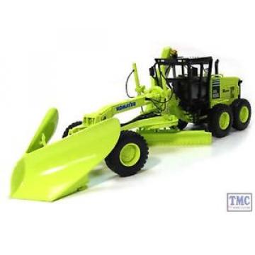 50-3083 First Gear 1:50 SCALE Komatsu GD655 Motor Grader with V-Plow &amp; Wing Gre
