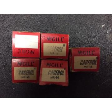 McGill Cagerol MR-14 Bearing USA Precision Bearings Quantity 5