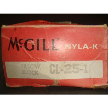 MCGILL PILLOW BLOCK BEARING CL-25-1 CL251  IN BOX