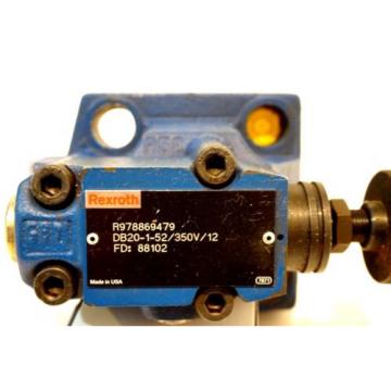 REXROTH R978869479 RELIEF VALVE DB20-1-52/350V/12