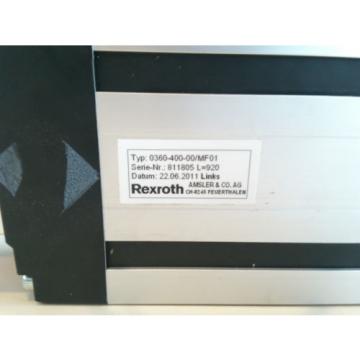 Rexroth Linearmodul Linearführung Linearachse 0360-400-00 / MF01 L=920