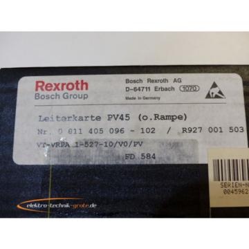 Bosch Rexroth 0 811 405 096 - 102 Leiterkarte PV45 &gt; ungebraucht &lt;