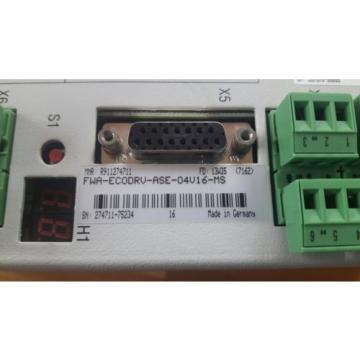 REXROTH INDRAMAT Digital AC-Servo-Controller DKC11.1-040-7-FW ECODRIVE
