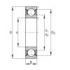 FAG Deep groove ball bearings - 602-2Z