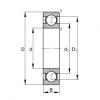 FAG Deep groove ball bearings - 16010