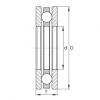 FAG Axial deep groove ball bearings - 2096 #1 small image