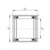 FAG Drawn cup needle roller bearings with open ends - HK3520-2RS