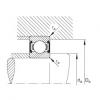 FAG Deep groove ball bearings - 6207-C-2BRS