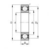 FAG Deep groove ball bearings - S6207-2RSR