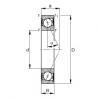 FAG Spindle bearings - B7004-E-2RSD-T-P4S