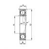 FAG Spindle bearings - B7005-C-T-P4S