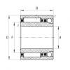 FAG Needle roller/angular contact ball bearings - NKIA5904-XL