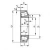 FAG Tapered roller bearings - 32006-X-XL #1 small image