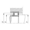 FAG Cylindrical roller bearings - NJ208-E-XL-TVP2 + HJ208-E