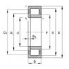 FAG Cylindrical roller bearings - NUP2204-E-XL-TVP2 #1 small image