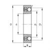 FAG Self-aligning ball bearings - 1209-K-TVH-C3