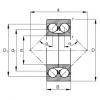 FAG Angular contact ball bearings - 3313-DA