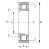 FAG Cylindrical roller bearings - N1024-K-M1-SP #1 small image