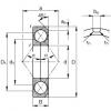 FAG Four point contact bearings - QJ1021-N2-MPA #1 small image